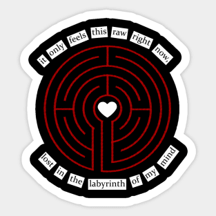 labyrinth Sticker